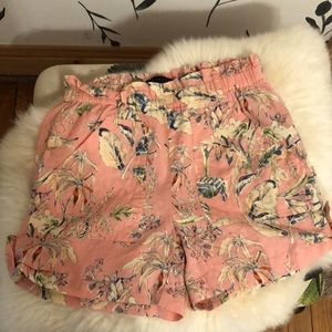 Anthropologie Sanctuary cotton/linen blend shorts